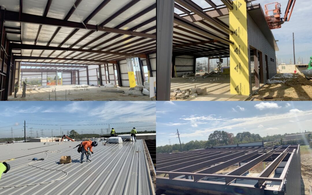 Houston Steel Building Contractor — Commercial Projects Inside and Outside the Greater Metroplex